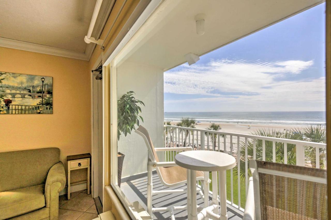 Daytona Beach Studio With Oceanfront Balcony And Pool! Exteriér fotografie