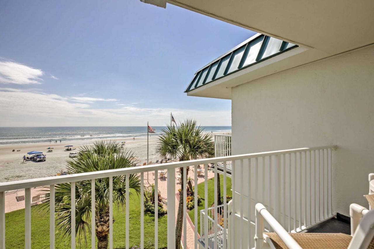 Daytona Beach Studio With Oceanfront Balcony And Pool! Exteriér fotografie