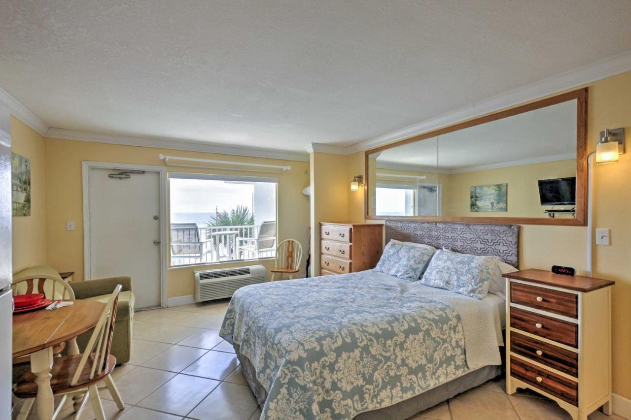Daytona Beach Studio With Oceanfront Balcony And Pool! Exteriér fotografie