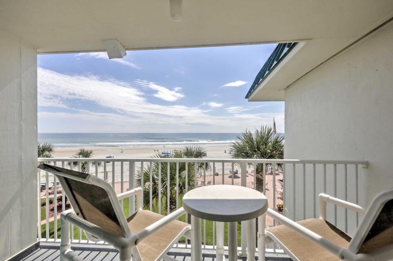 Daytona Beach Studio With Oceanfront Balcony And Pool! Exteriér fotografie