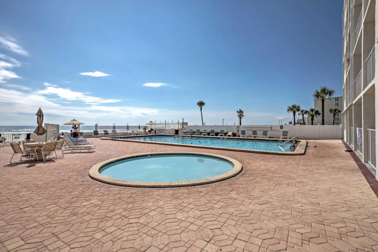 Daytona Beach Studio With Oceanfront Balcony And Pool! Exteriér fotografie